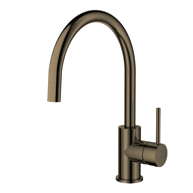 Watermark brass chrome pull out goose neck kitchen sink faucet hot and cold water mixer tap