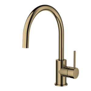 Watermark WELS Brass Kitchen Mixer Tap Brushed Gold Hot and Cold Water Kitchen Sink Faucet