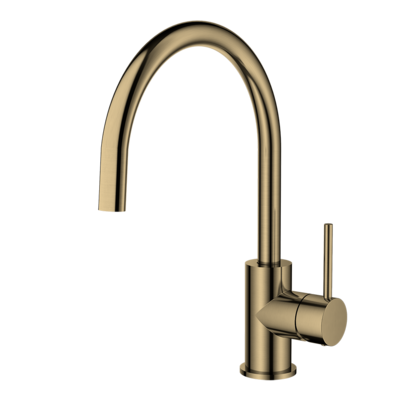 Watermark WELS Brass Kitchen Mixer Tap Brushed Gold Hot and Cold Water Kitchen Sink Faucet