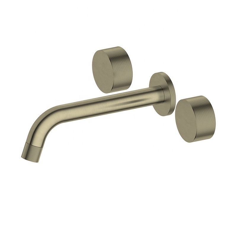 Gold brushed PVD sink tap for bathroom basin mixer taps faucet glass basin faucet