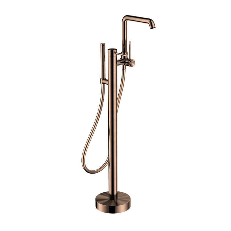 Modern 304 stainless steel free standing bathtub faucet shower bath mixer tap bathtub shower faucet