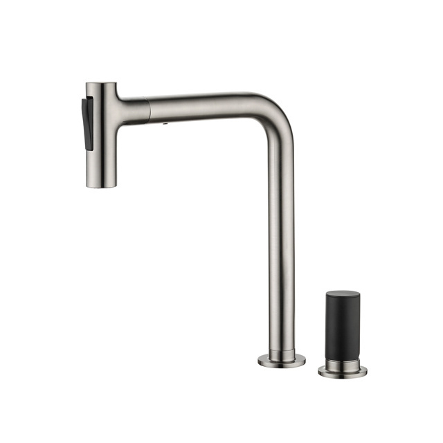 304 stainless steel material kitchen basin mixer faucet sanitary ware kitchen hand gun spray faucet