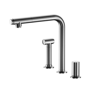 304 stainless steel material kitchen basin mixer faucet sanitary ware kitchen hand gun spray faucet