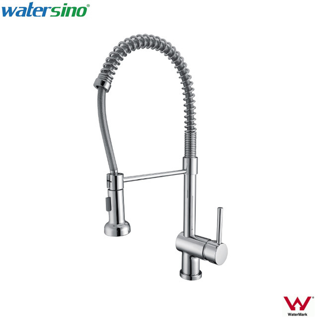 304 Stainless Steel Kitchen Faucet Pull Out Durable Kitchen Sink Faucet Kitchen Sink Mixer Accessories