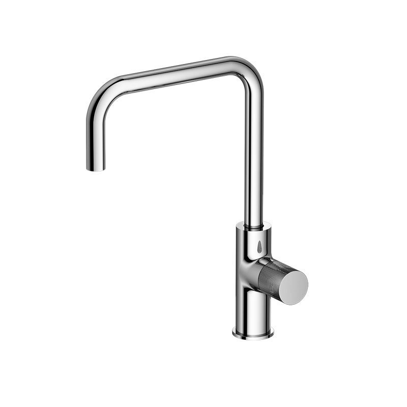 Unique design brass kitchen faucet Matte Black brushed single faucet hot and cold water modern kitchen faucets