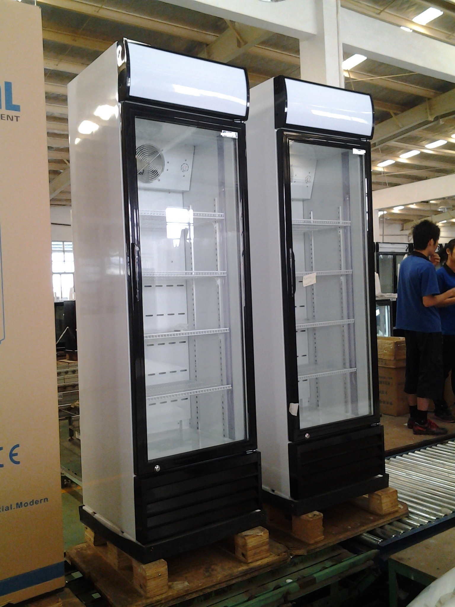 Luxurious one Door Beverage Display Cooler/Drinks Display Fridge/Supermarket Display Refrigerator