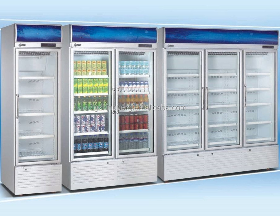 Luxurious one Door Beverage Display Cooler/Drinks Display Fridge/Supermarket Display Refrigerator