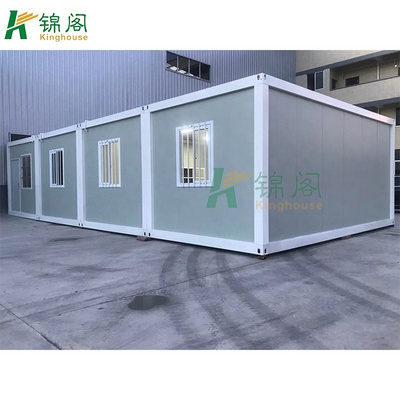 Prefabricated Construction Site Container House Flat Pack Container Office For Sale