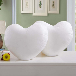 heart shape and apple shape cushion insert filling with silicone fiber ball