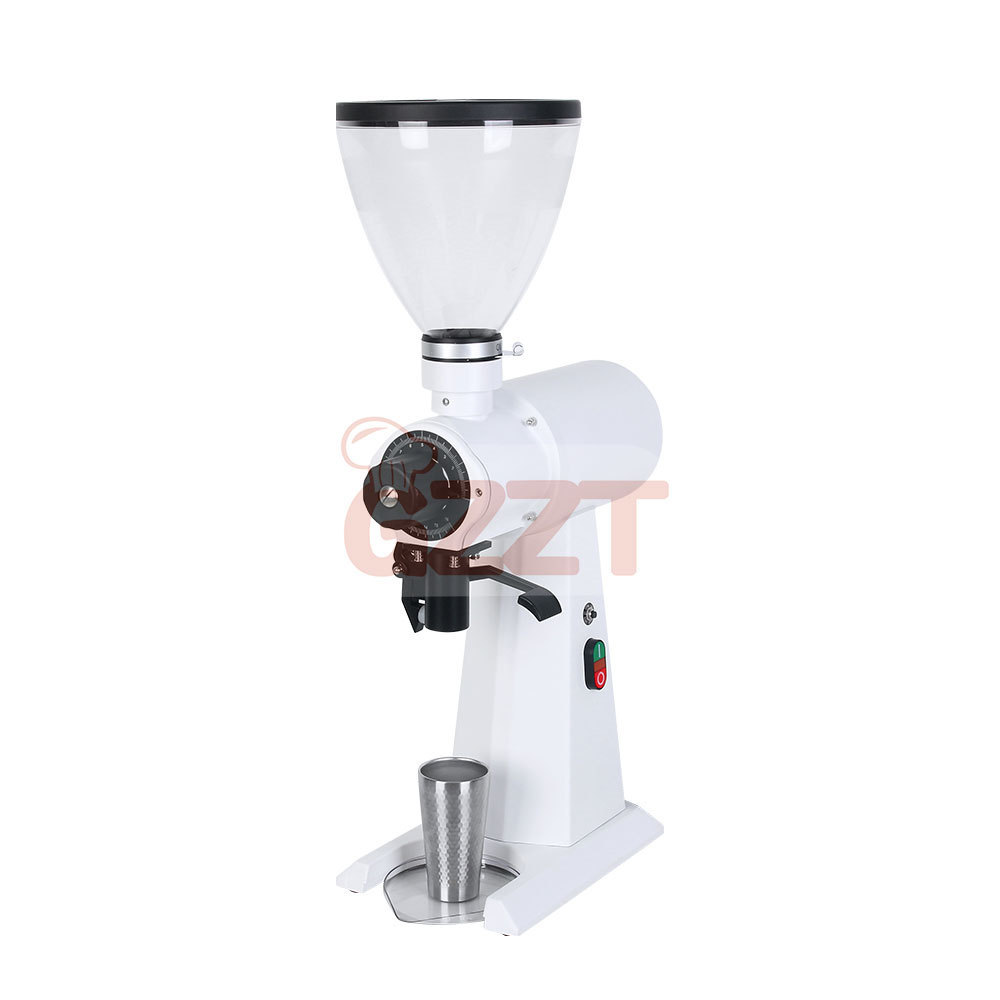 98Mm Large Commercial Coffee Grinder Professional Electric Coffee Bean Grinding Machine Stainless Steel Flat Burr For Espresso