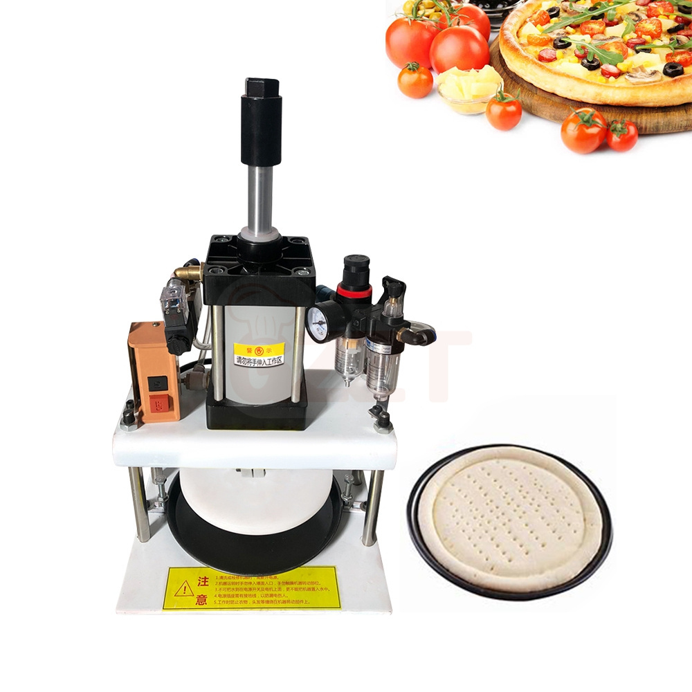 18-30CM Low Price Pneumatic Pizza Dough Pressing Machine Naan Bread Crust Making Machine Energy Saving Pizza Dough Press Machine