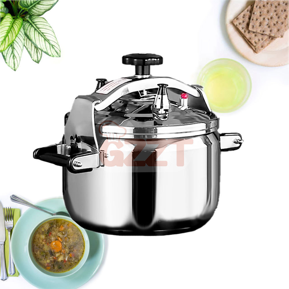 Pressure Cooker 5liter Aluminium stainless steel Quick Cooking Single Handle Stew Soup Pot Kitchen Cookware Cooking Steamer Tool