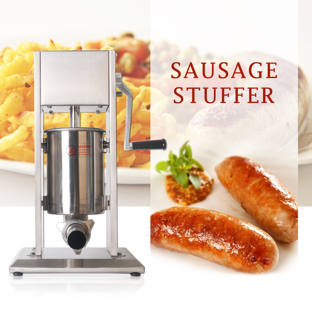 Gzkitchen manual sausage making machine  3L 5L 7L kitchener sausage filler manual sausage stuffer