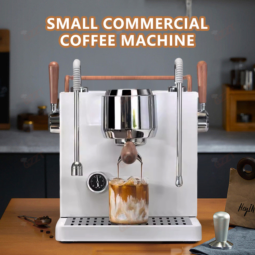 Electric pre-soaking Coffee Maker Hotel Commercial Best Espresso Cafetera Two pumps three Instant heating boilers Coffee Machine