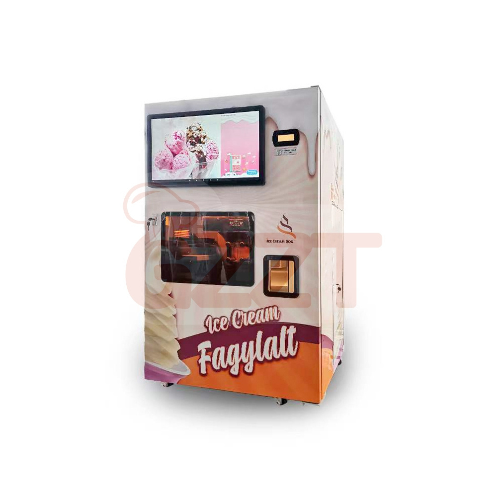 Automatic Frozen Food Small Vending Machine Frozen Yogurt Ice Cream Vending Machine Iced Smoothie Vending Machine