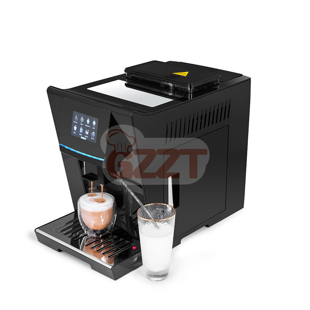 One Touch Cappuccino Double Boilers Bean To Cup Coffee Vending Machine