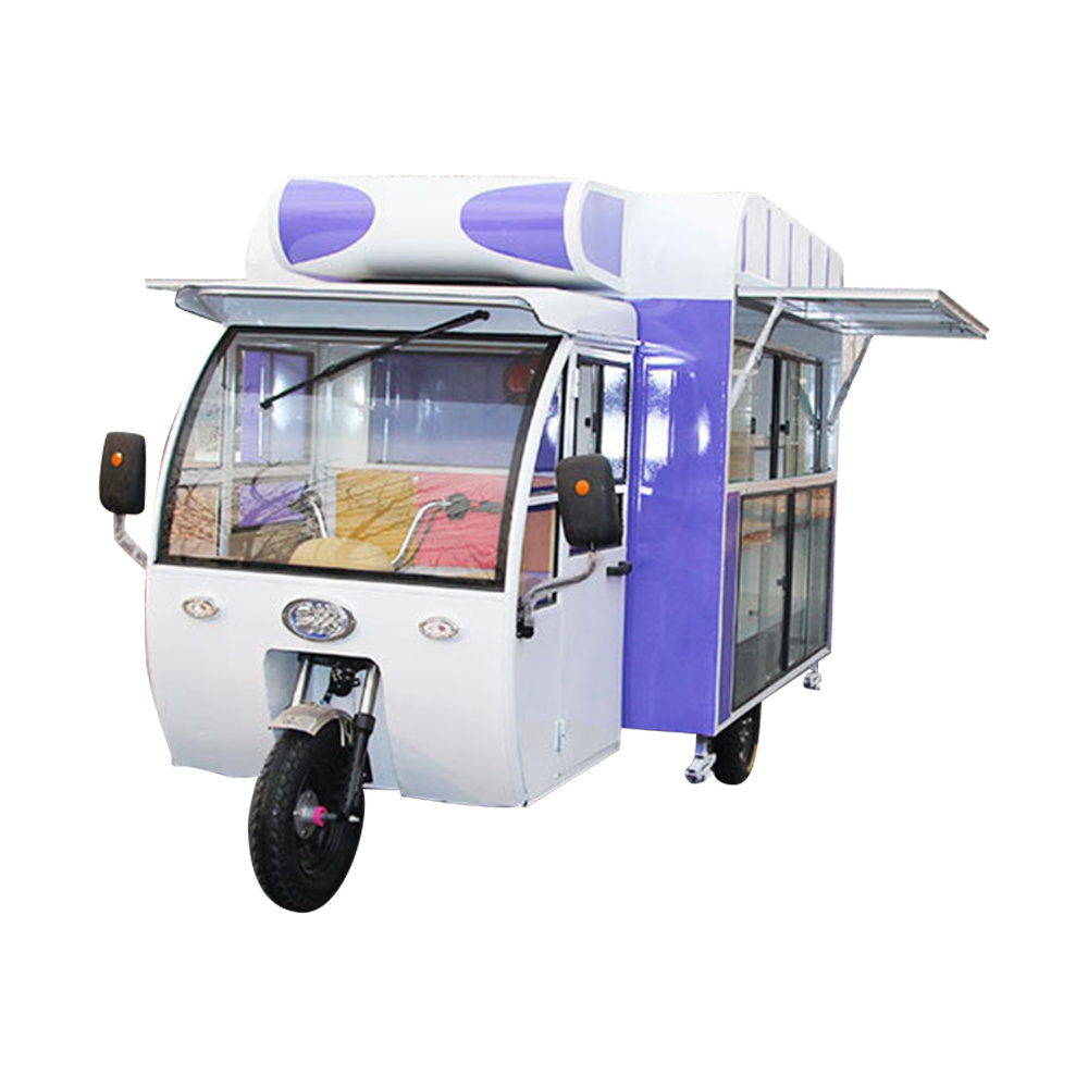 Customized Tricycle Food Truck/ Coffee Food Truck/ Mobile Food Kiosk Catering Trailer Used Food Trucks