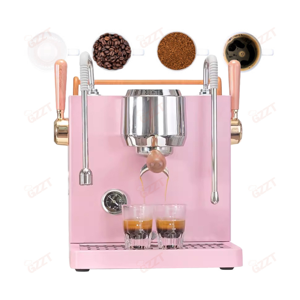 Barista Cafe Coffee Maker 2 pumps Single Group Espresso Machine Semi Automatic 3 boilers Coffee Machine With pre-soak function