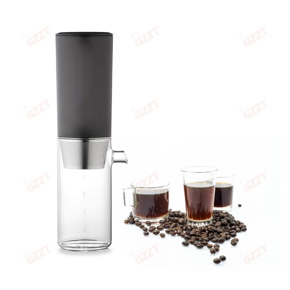 Wholesale Mini Home Espresso Ice Brew Coffee Maker Cold Brew Coffee Machine Household Glass Concentrated Drip Ice Brewing Pot