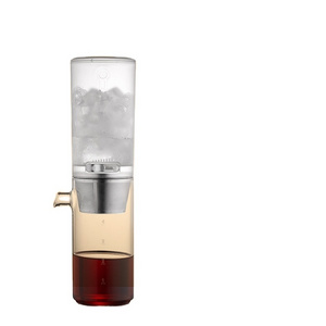 Barista 400ml Adjustable Speed Household Iced Coffee Cold Brewer Heat Resistant Glass Ice Dripper Dutch Hand Drip Coffee Maker