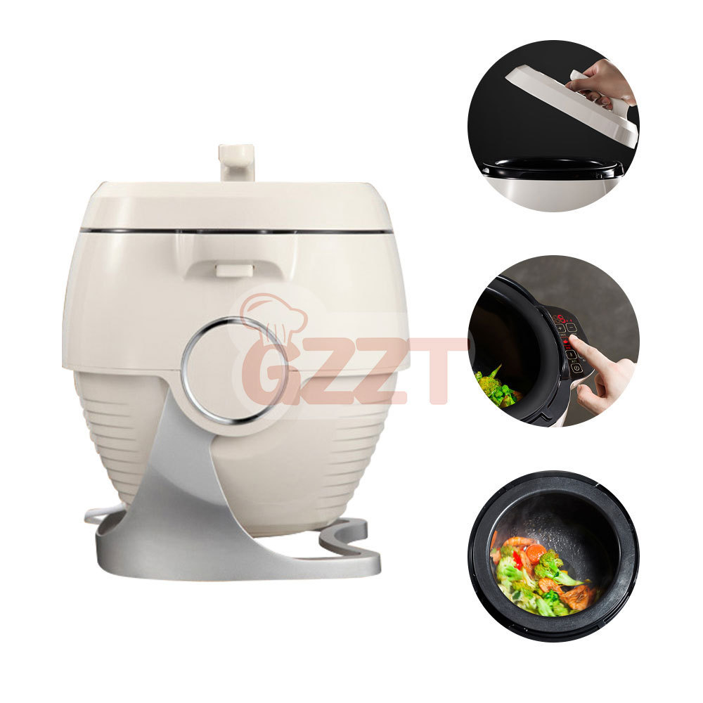 Restaurant Fried Rice Machine Rotating Smart Robot Cooker Wok Chef Automatic Cooking Machine Intelligent Cooking Robot For Hotel