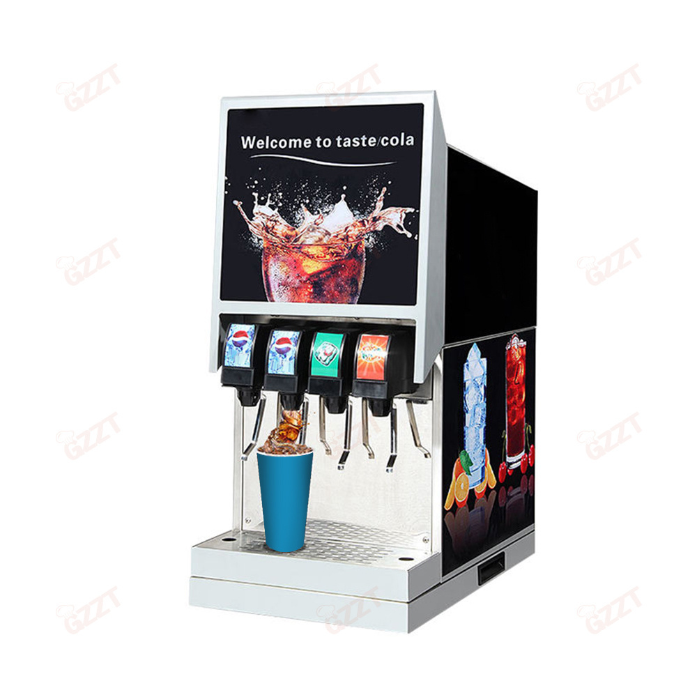 Restaurant Cafe Bar Used Commercial Carbonated Soda Beverage Post Mix Dispenser Cool Cola Vending Machine