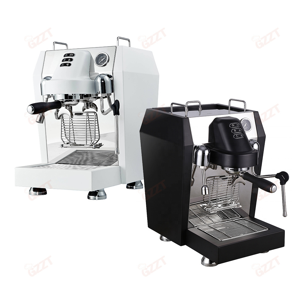 Hot Sale 15 Bar Commercial Espresso Machine Electric Italian Semi-automatic Coffee Machine With Milk Frother 1L Steam Boiler