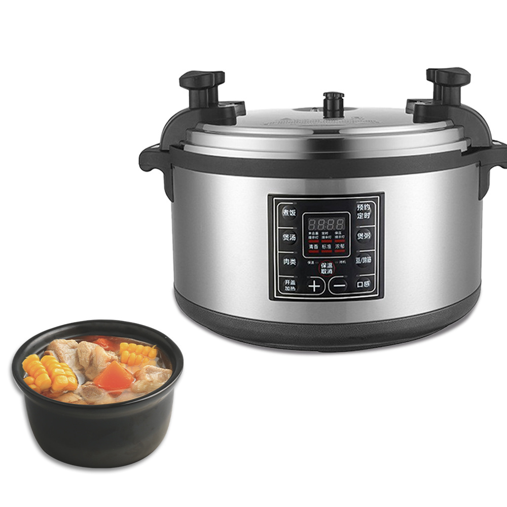 26L Wholesale Multifunction Rice Fast Cook Cookers Pot Machine For 50 Persons Commercial Pressure Cookers Stainless Steel