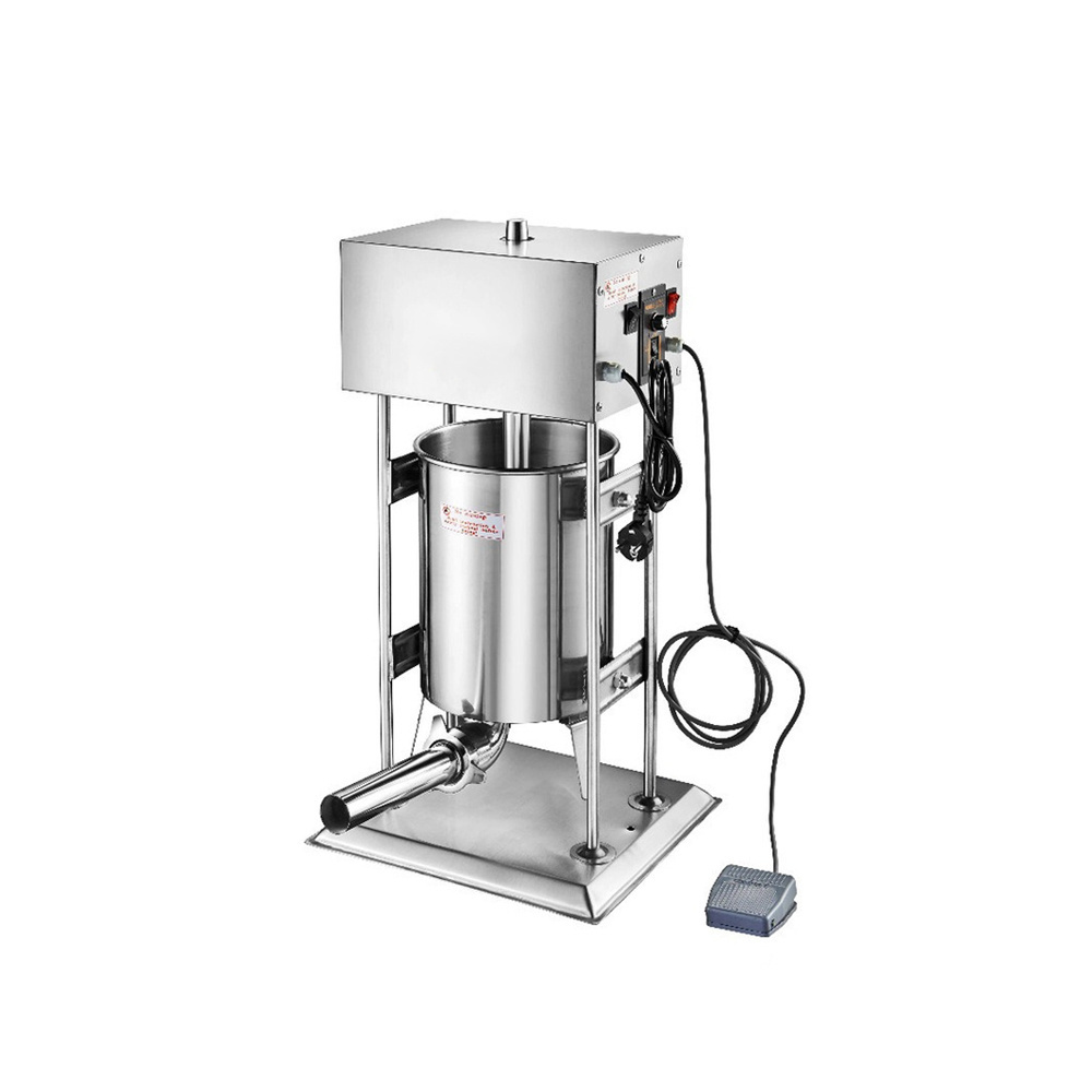 30L Full Automatic Enema Machine High Power Sausage Filler Machine 10L 15l 20L 25L Commercial Automatic Electric Sausage Stuffer