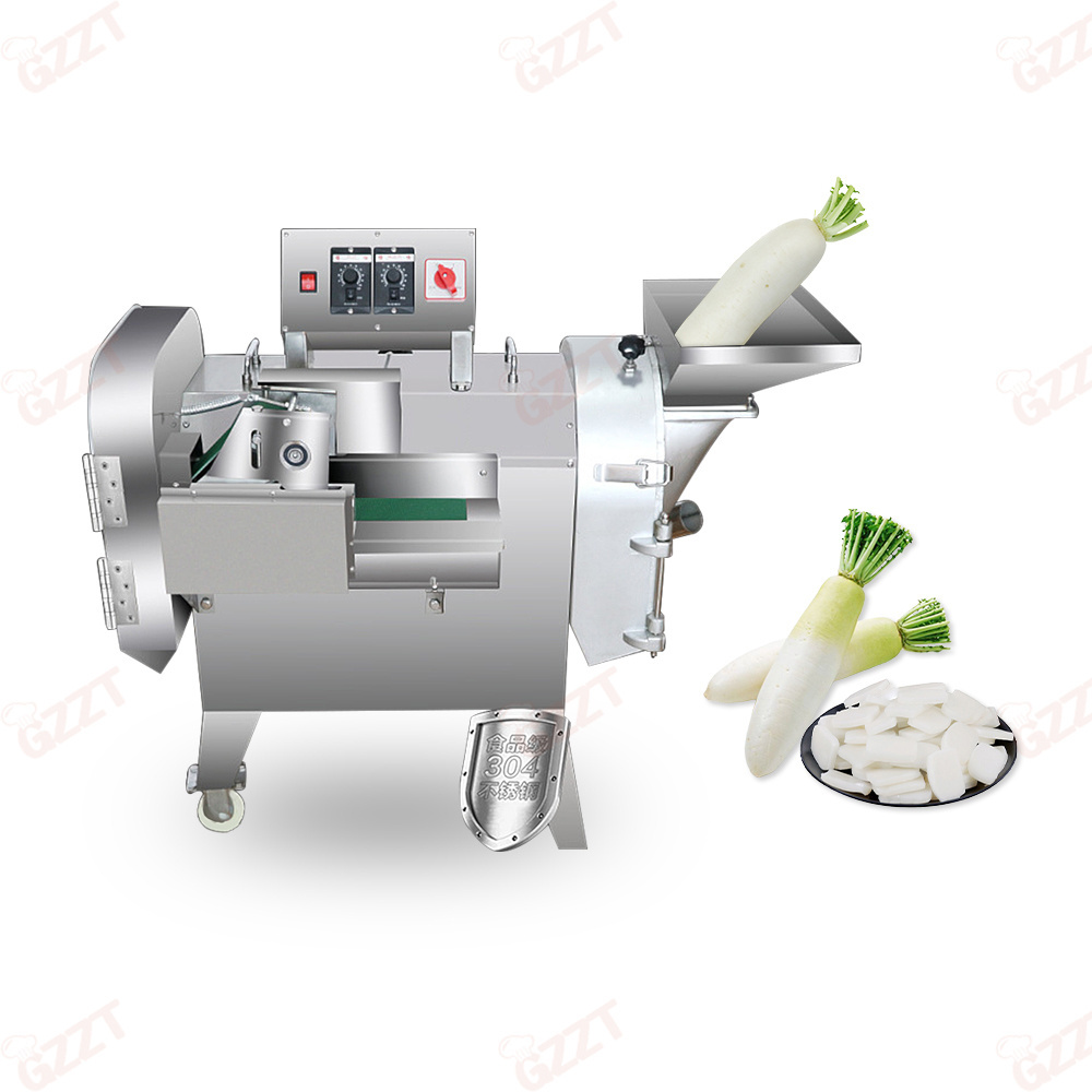 Automatic Potato Cube Cutting Machine vegetable Cutter Slicer Cabbage Shredder Tomato Celery Ginger Eggplant Lotus root Slicer