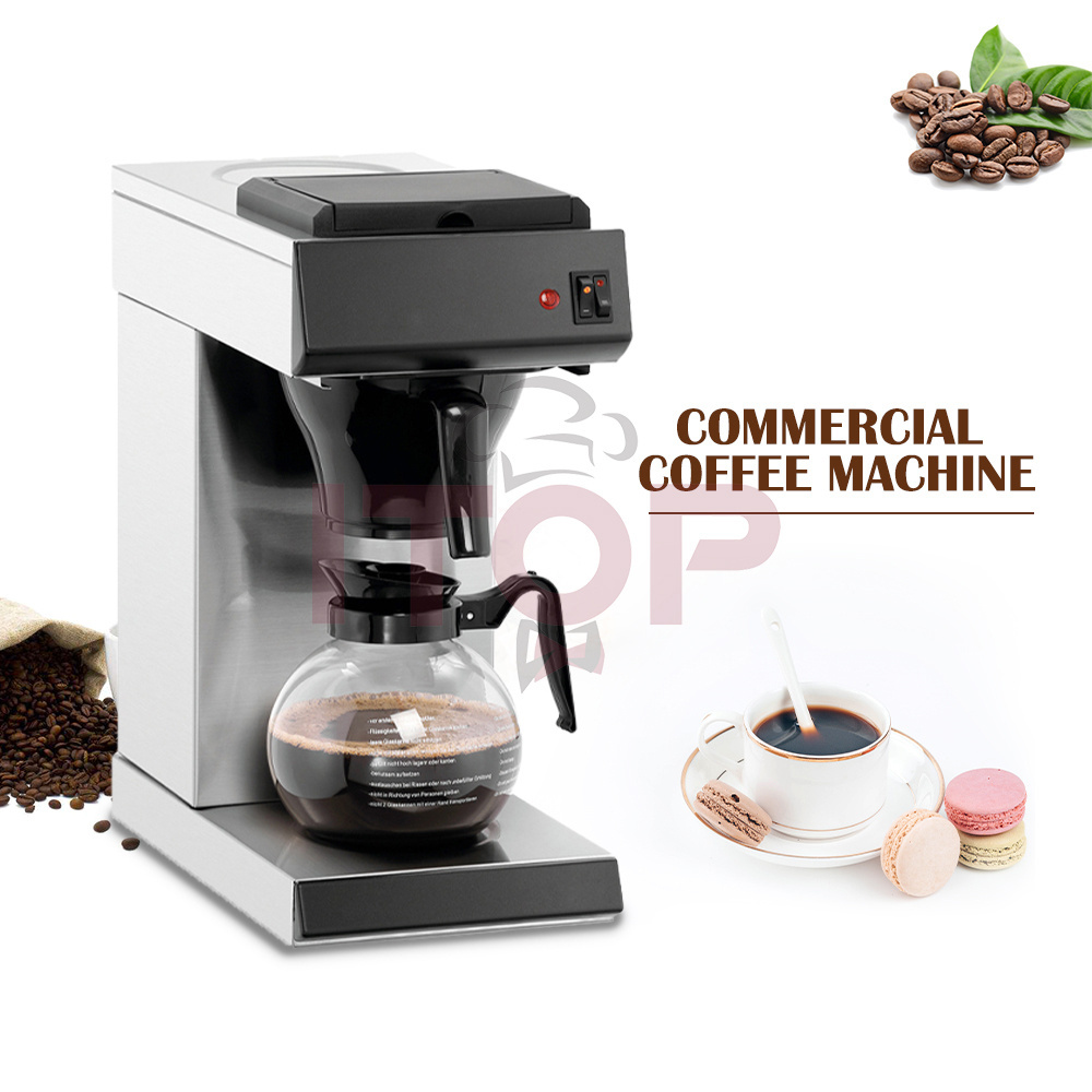 18 Cups Commercial American Coffee Machine Brewer Espresso Maker Automatic Coffee machine for Restaurant Office