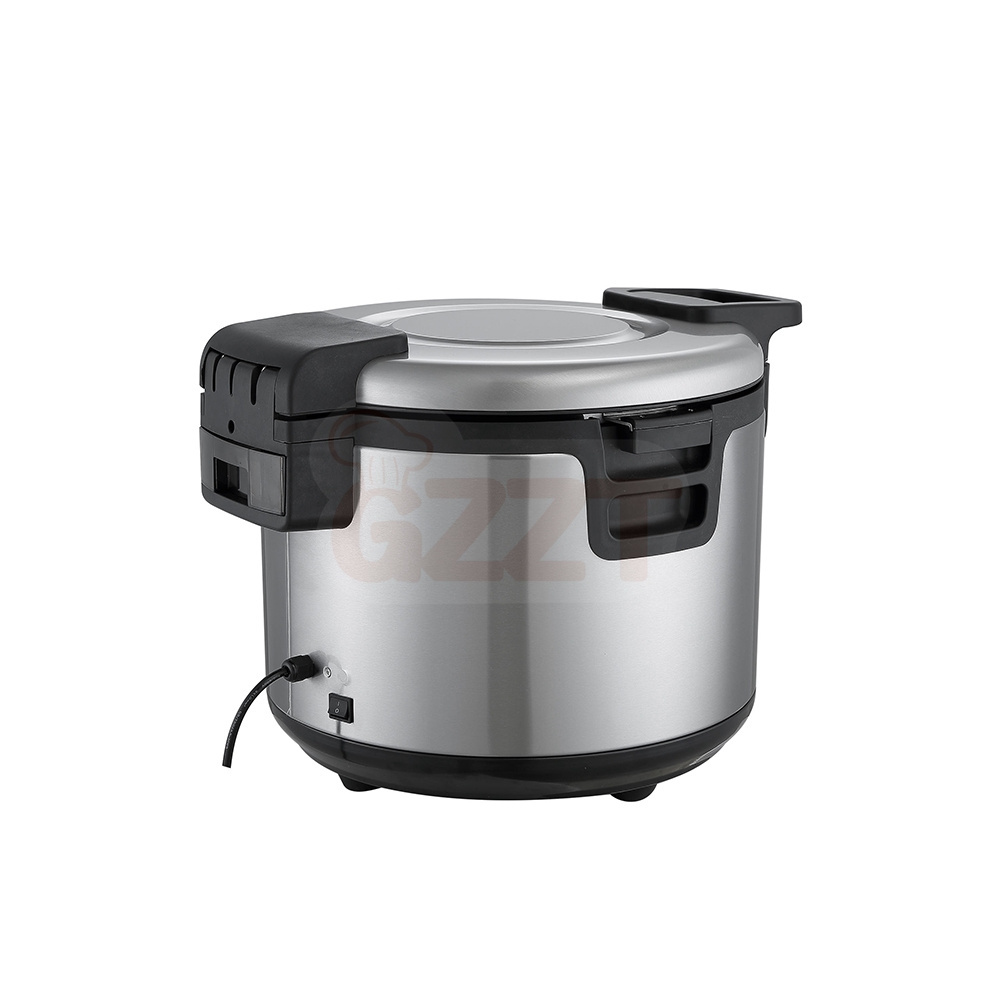 Stainless Steel Large Capacity 32 Liter Electric Commercial Rice Warmer In Hotel Restaurant Supplies Keep 24Hours Warmer