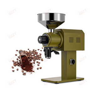 98mm stainless steel flat blade Industrial 30kg/h Coffee Bean Cocoa Bean Grinder Machine Electric Mill Grinder For Sale