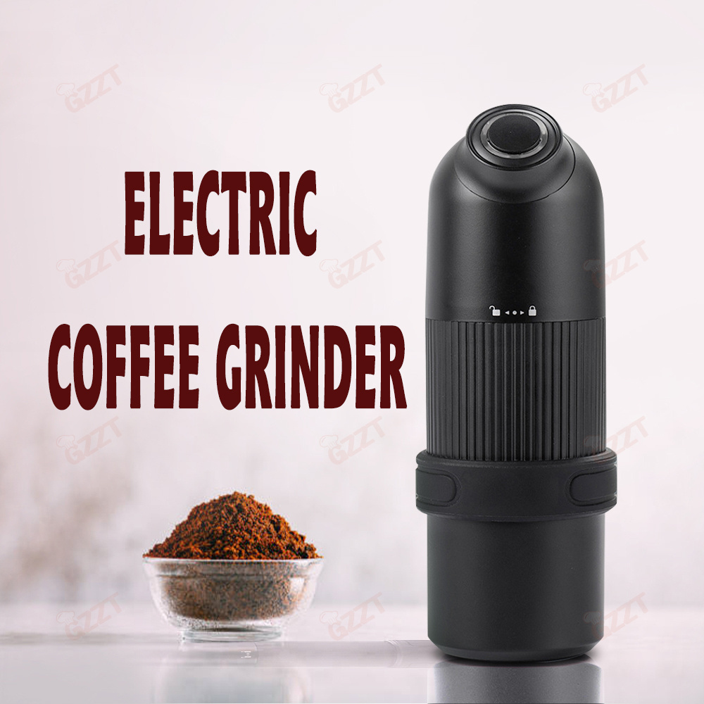 Professional Usb Typc-c Mini Espresso Conical Burr Automatic Coffee Bean Grinder Portable Indoor Outdoor Electric Coffee Grinder