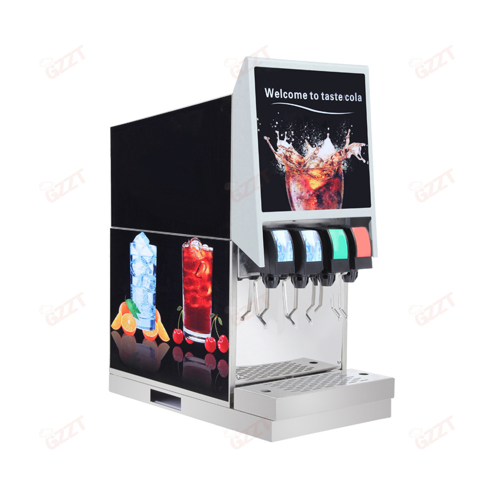 Restaurant Cafe Bar Used Commercial Carbonated Soda Beverage Post Mix Dispenser Cool Cola Vending Machine