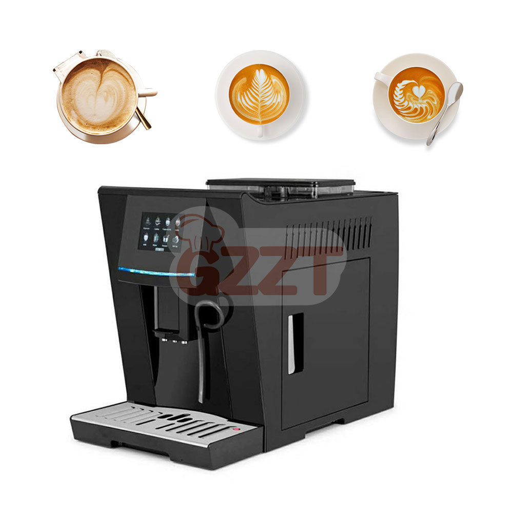 One Touch Cappuccino Double Boilers Bean To Cup Coffee Vending Machine