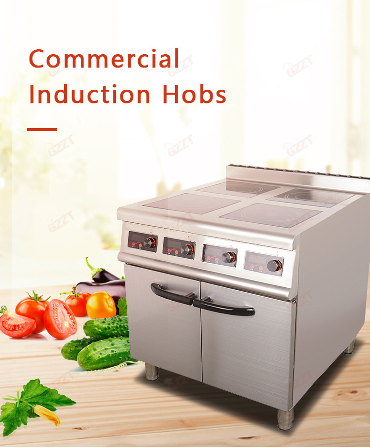 14KW 21KW Large power Commercial kitchen Hot Plate 4 Burner Electric Cooking Stove 6 hot plate electric burner stove