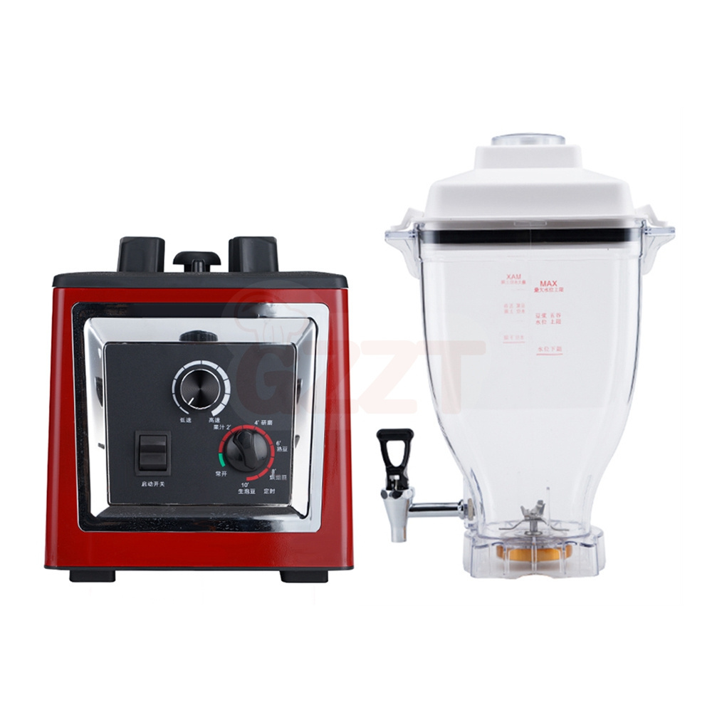 10L Professional Commercial Food Mixer Grain Wall Breaker Grinder Food Processor 2500W Powerful Juicer 9850 Motor