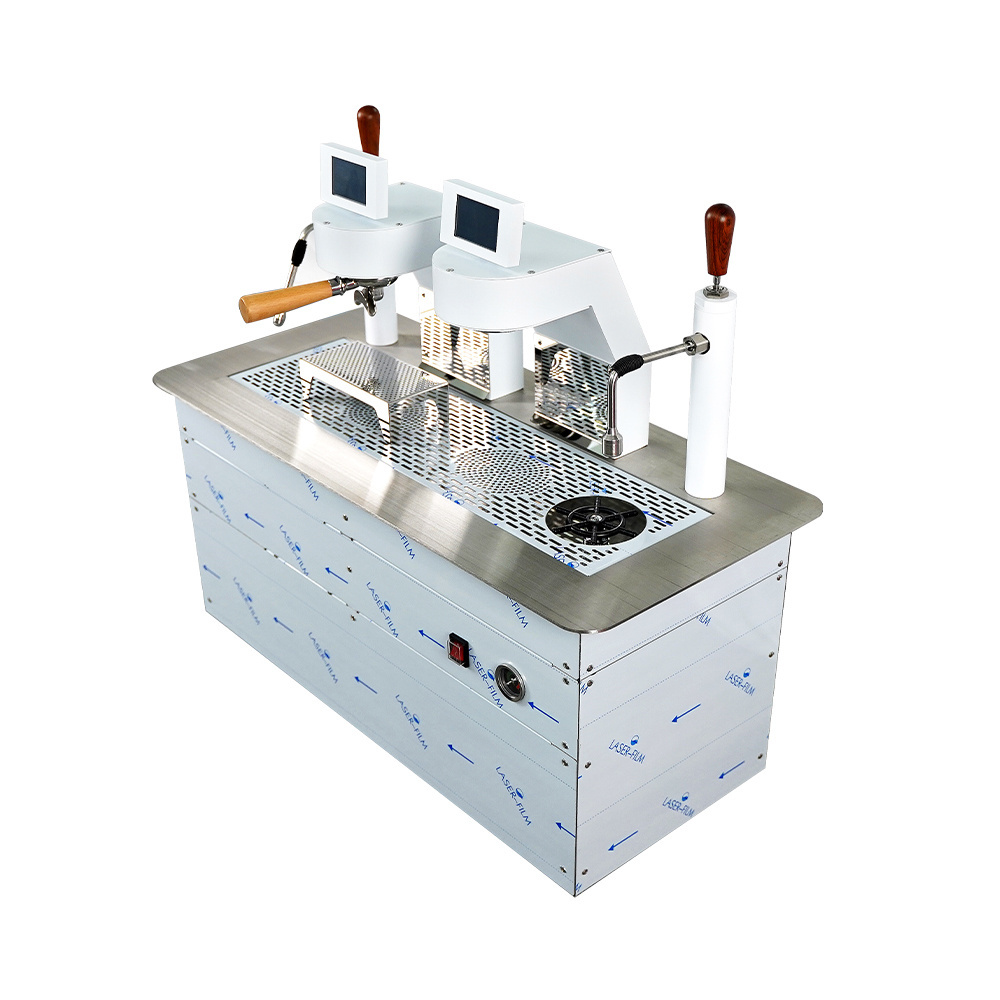 two brewing head espresso coffee machine commercial Italy coffee maker Double group commercial desktop coffee machine