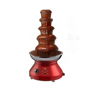 Banquet Party Centerpieces Factory Sale Price Chocolate Fountain Machine Large 4/5 Tiers Chocolate Fountain Commercial With Fuse