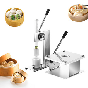 Manual Handmade Easy Operation Whole Set Baozi/Momo/Bao Forming Making Machine Semi Automatic Bun Maker Bao Making  Machine