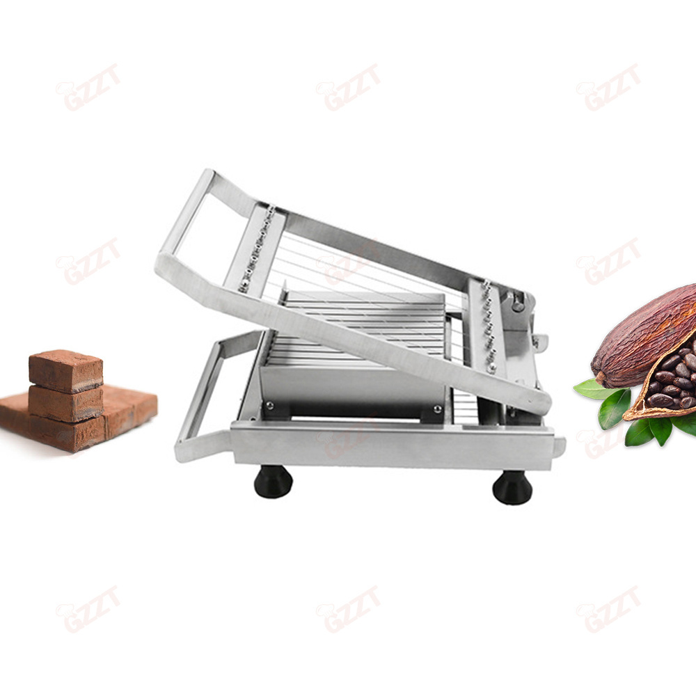 14mm 28mm Double Knife Chocolate Cutting Machine Cheese Butter Cube Guitar Cutter Single Double Arm Manual Soft Candy Cutter