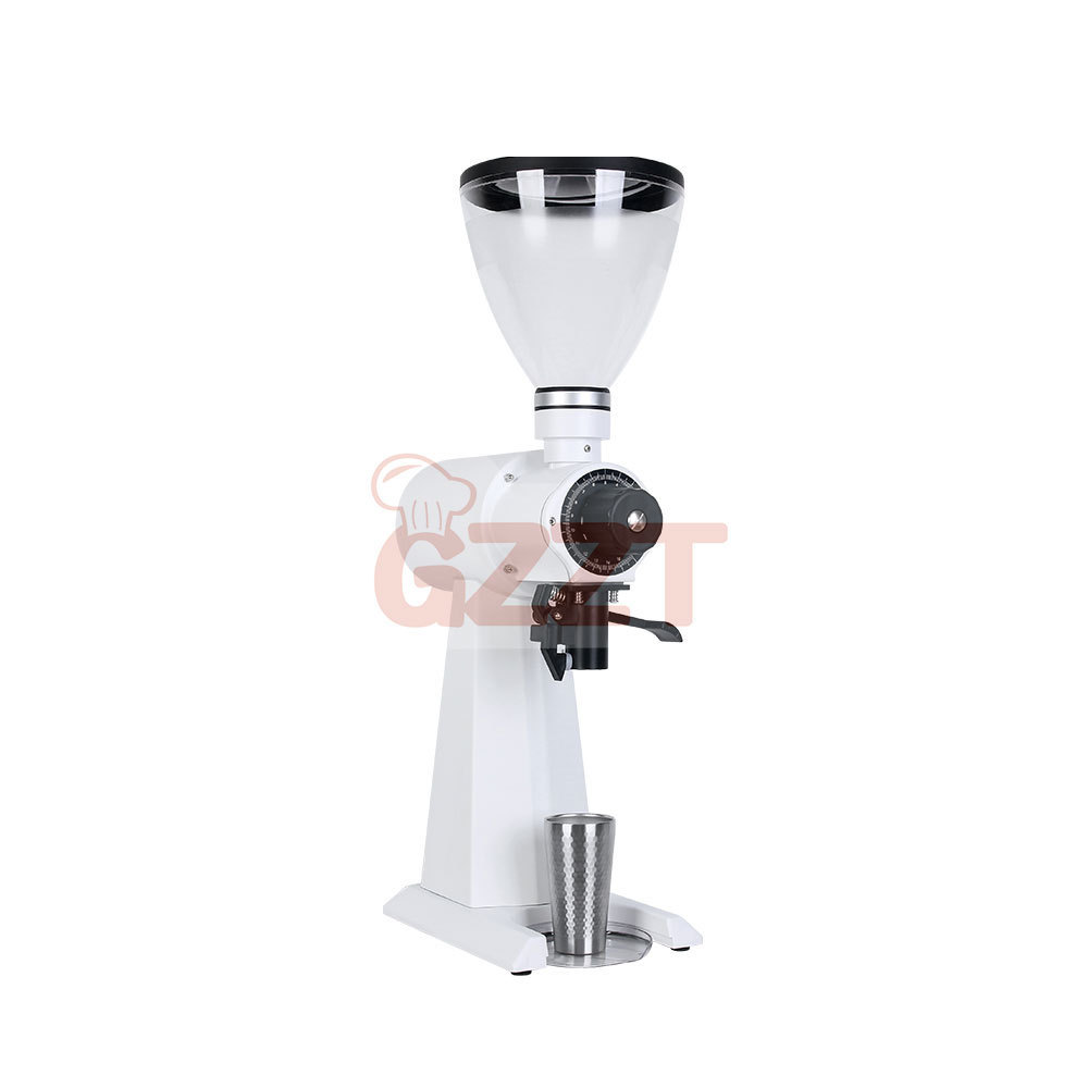 98Mm Large Commercial Coffee Grinder Professional Electric Coffee Bean Grinding Machine Stainless Steel Flat Burr For Espresso