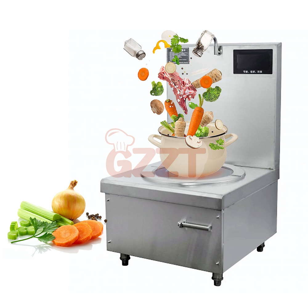 500mm Pot Diameter Induction Soup Cooking Stove For Sale 15kw Induction Cooktop Best Selling Commercial High Soup Pots