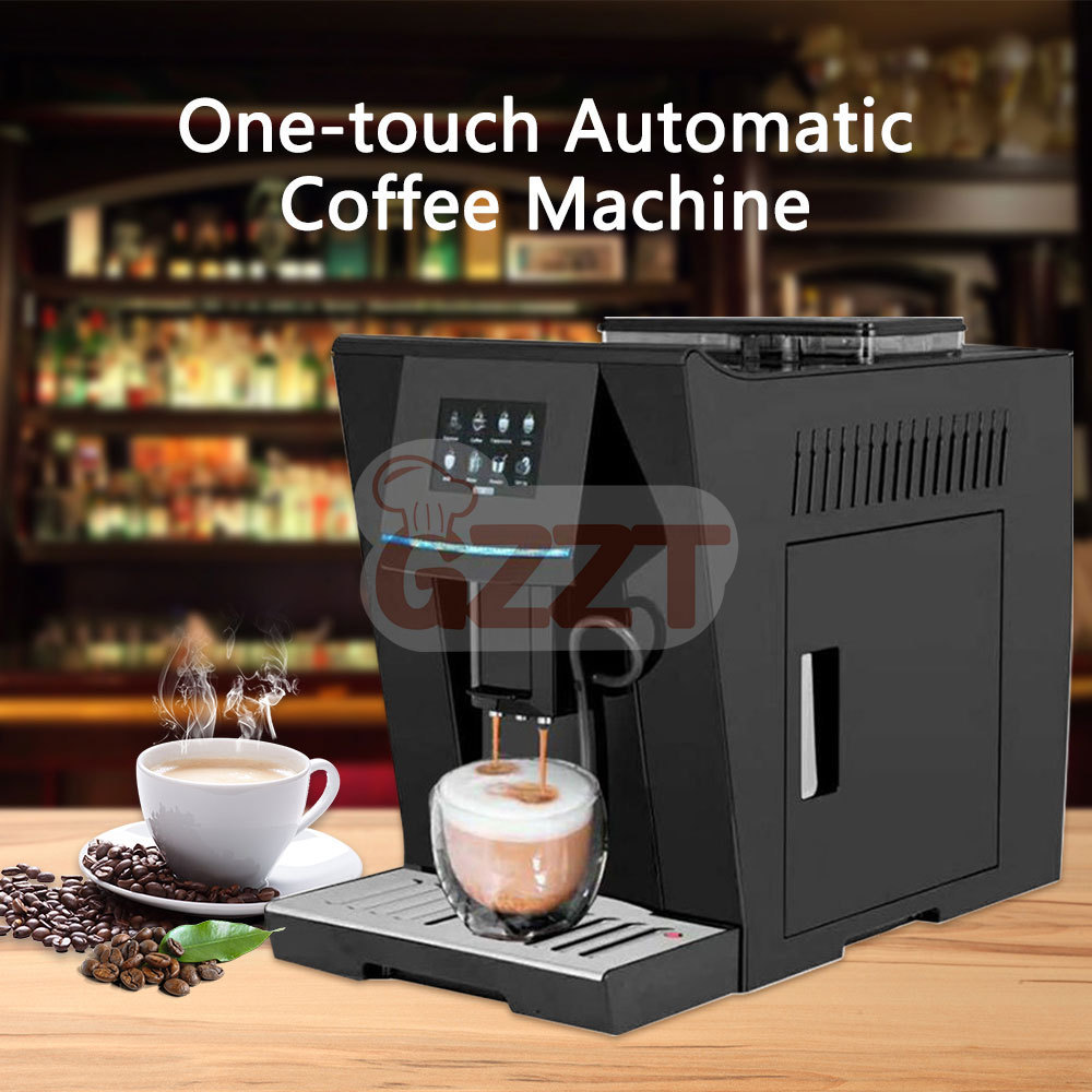 Wholesale Best Cheap High Quality Industrial Digital Fully Automatic Cappuccino Espresso Coffee Maker Machine