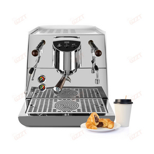 6.6L Boiler Desktop rotary pump Commercial 1 2 Group Cappuccino Espresso Coffee And Tea Machine Under Counter Espresso Machine