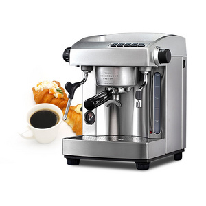 One Cup Two Cup Semi Automatic Americano Coffee Maker Machine Coffee Machine Milk Frother Automatic Coffee Making Machine