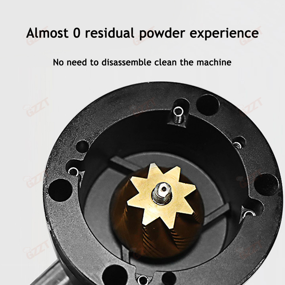 50-390 RPM Silent Automatic Electric Coffee Grinder 60MM Cone Titanium Burr Visible variable low Speed Coffee Grinding Machine