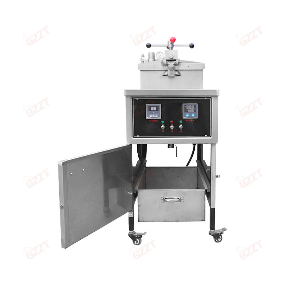 Gas Chicken Brosted Pressure Fryer Machine Fast Food kfc fried chicken broast machine Electric Deep Fryer Fries Making Machine