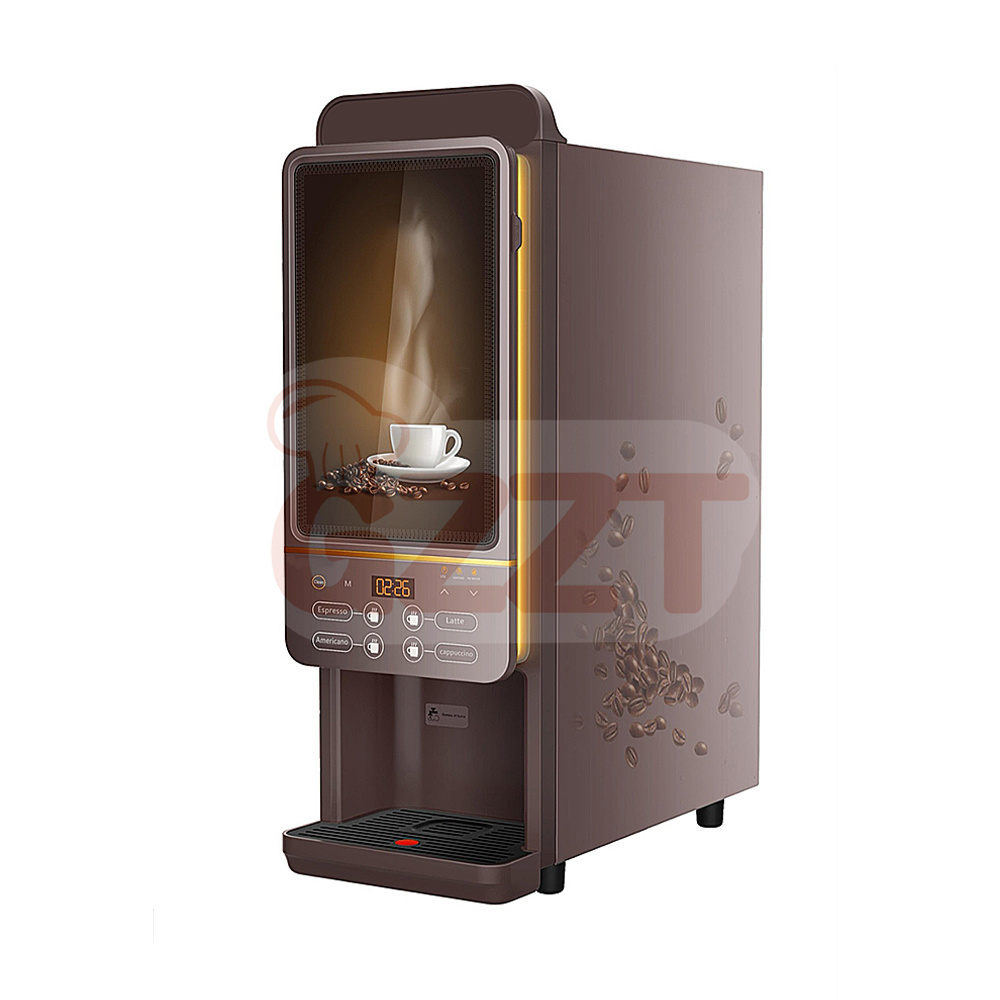 Hot drinks instant coffee espresso machine commercial coffee vending machine professional automatic mini instant coffee machine